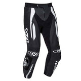 VORTEX 2 LEATHER PANT- BLACK/WHITE