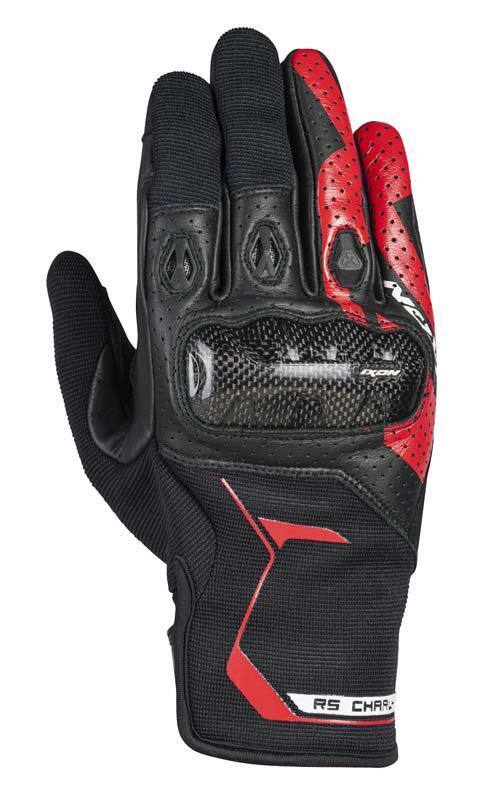 IXON RS CHARLY GLV (EN13594) BLK/RED (3XL)