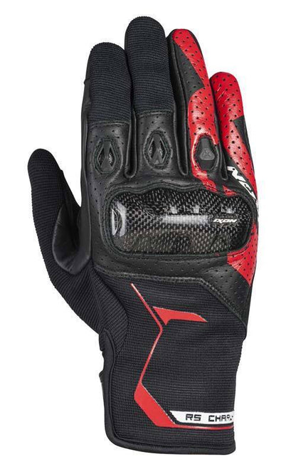 IXON RS CHARLY GLV (EN13594) BLK/RED (3XL)