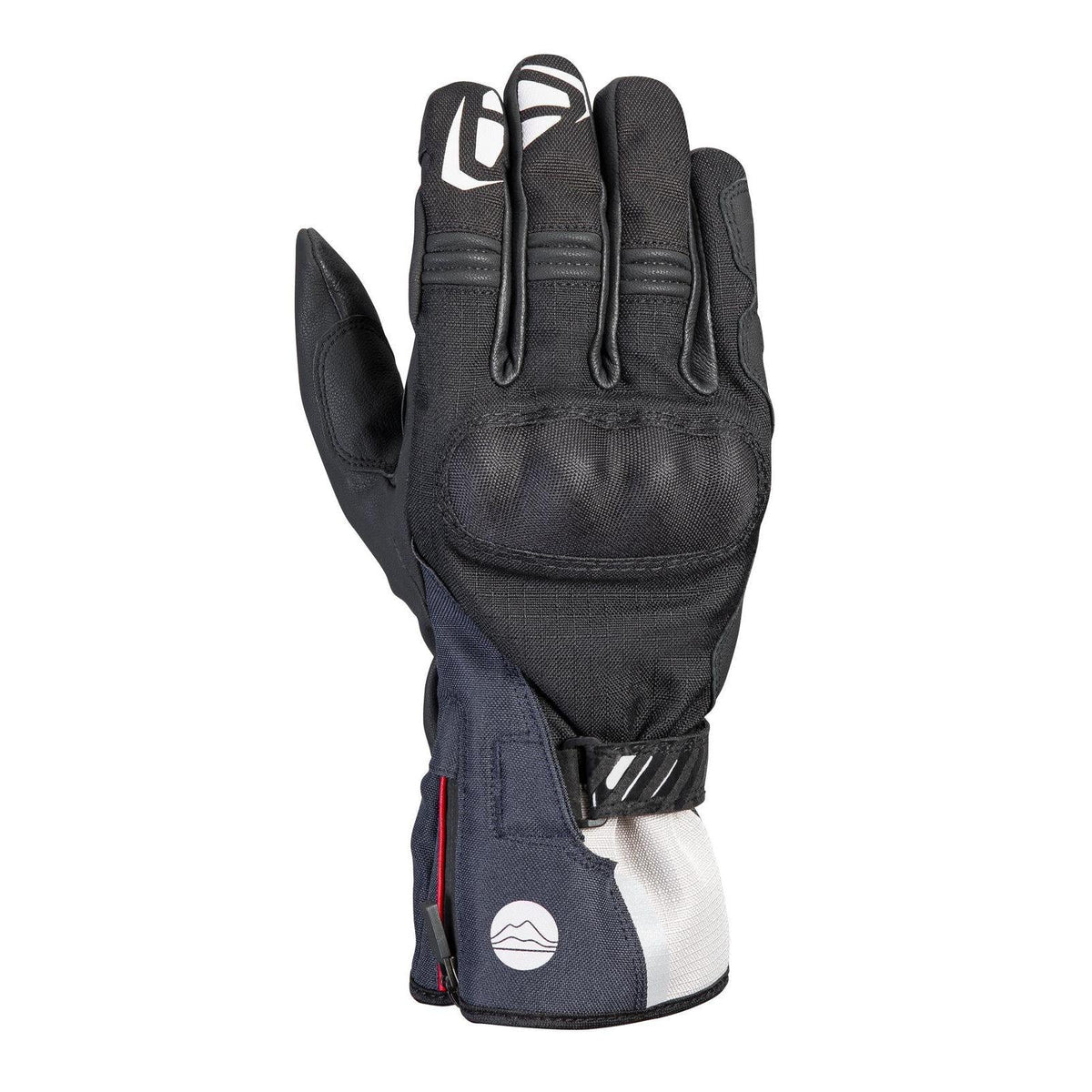 Ixon Ms Loki Glv (EN13594) Blk/gry/blu