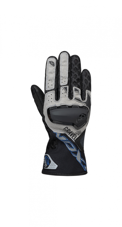 Ixon Gravel Air Glv (EN13594) Blk/gry/blu