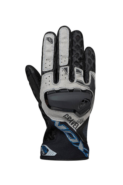 Ixon Gravel Air Glv (EN13594) Blk/gry/blu