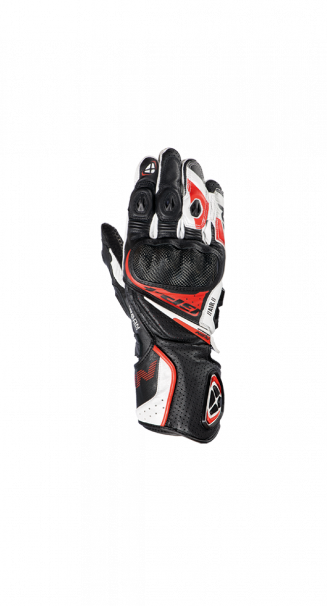 Ixon GP4 Air Glv (EN13594) Blk/wht/red