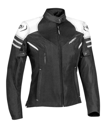 IXON ILANA LADY JKT BLK/WHT (XL)