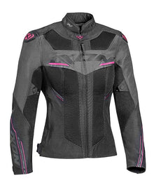 Ixon Draco Lady Jkt Blk/anth/fus