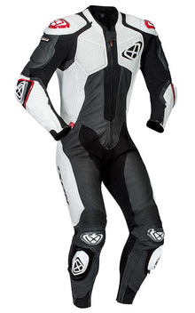 Ixon Vendetta Evo One-Piece Leather Suit Black/White