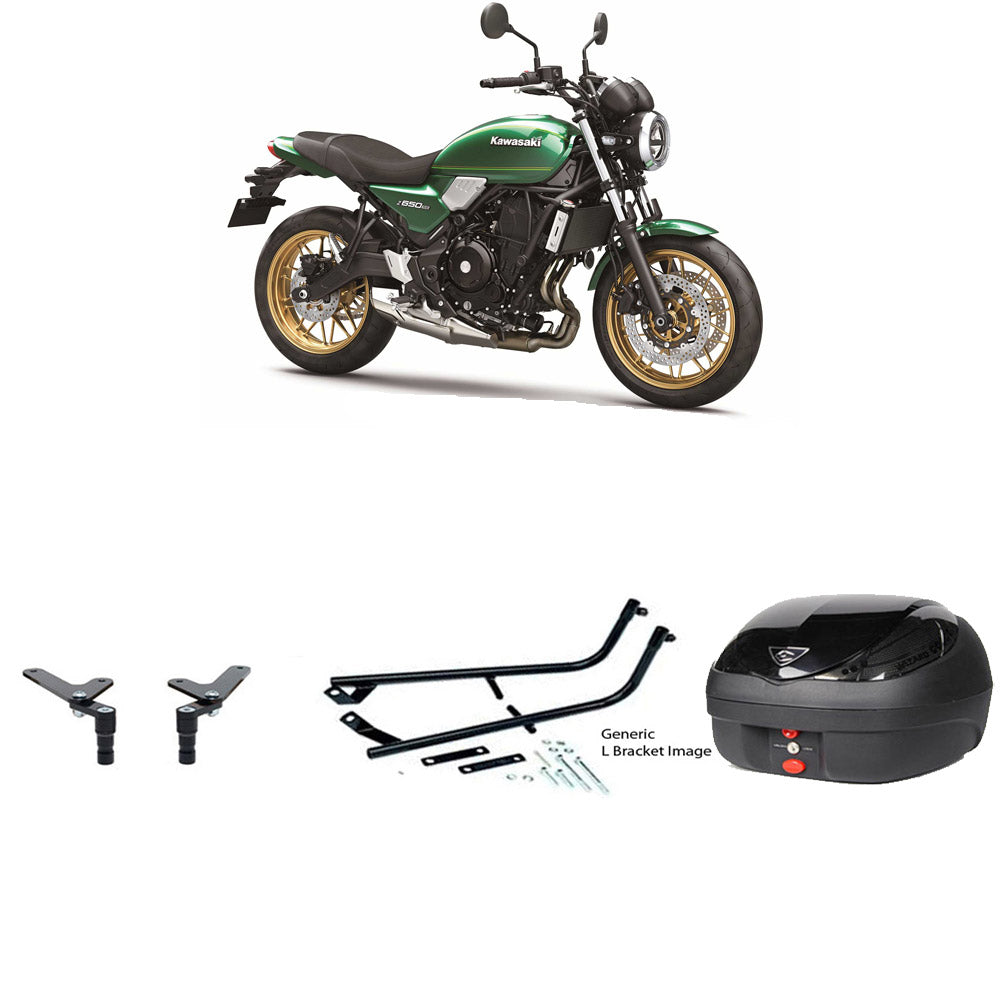 V36 Wizard Black Topbox Kit Z 650 RS 22-25 - K122V36BPBLK