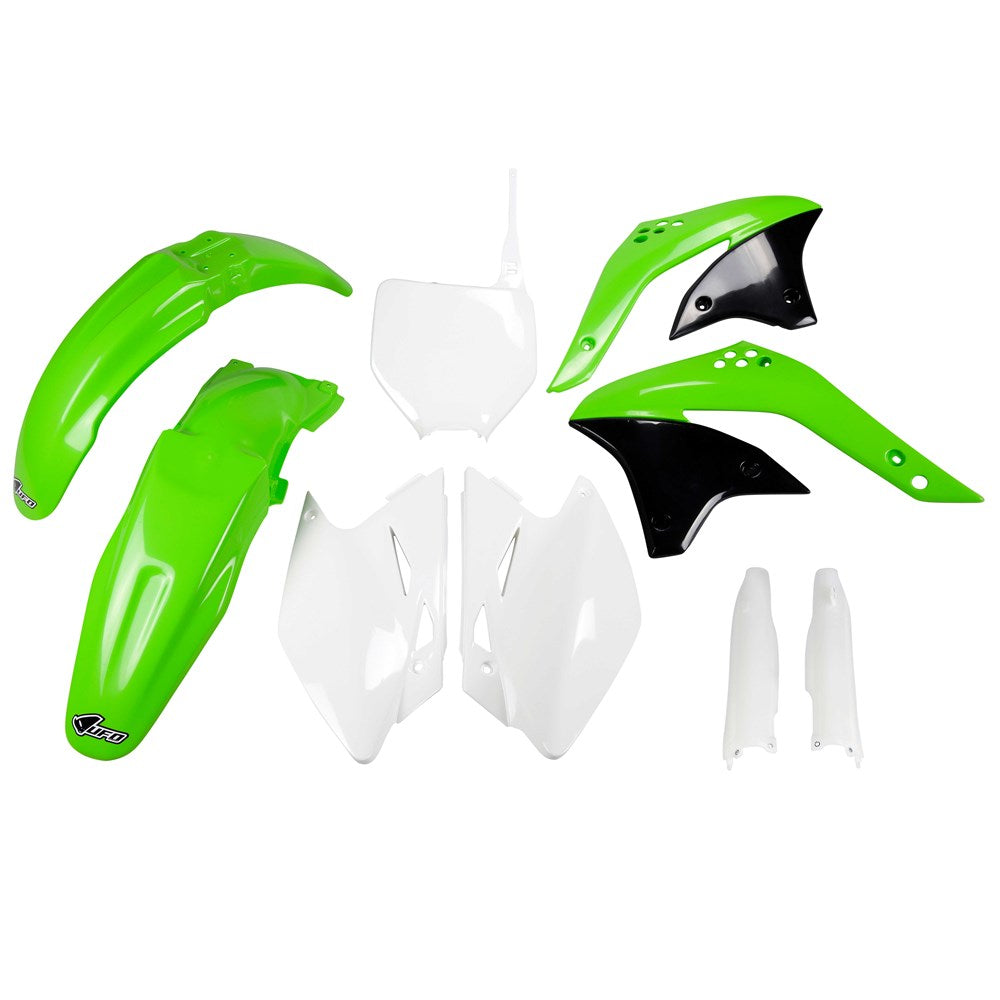 UFO KX450F 2007 Full Plastics Kit (OEM) (WAS Kakit209E999)