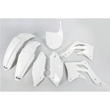 /#UFO KX450F 2012 Plastics Kit (WHT) (Will Become Kakit217FE047)