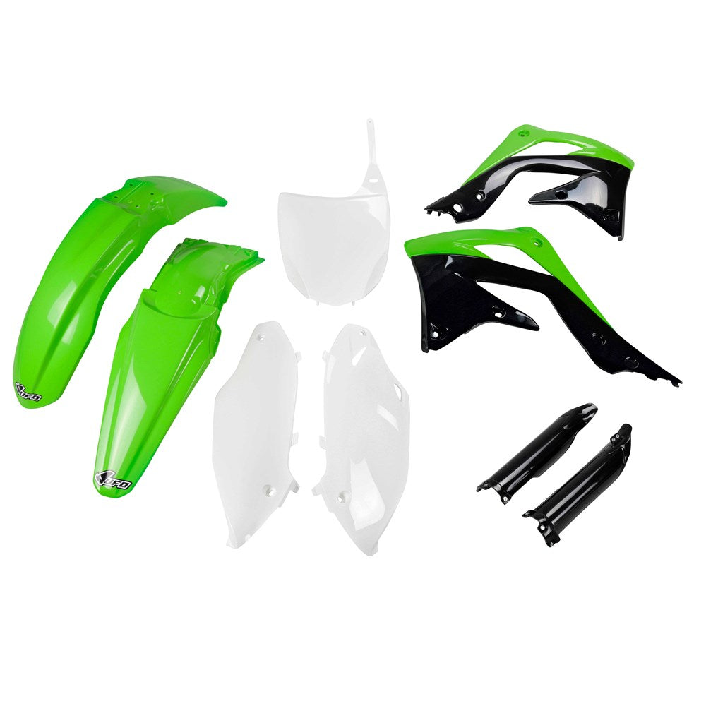 UFO KX450F 2012 Full Plastics Kit (OEM) (WAS Kakit217E999)