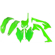 UFO Kawasaki KX450F 16-17 Plastics Kit (Fluo GRN) (Will Become Kakit223Feaflu)
