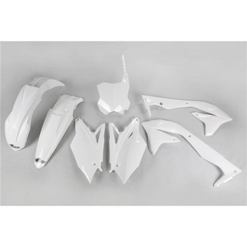 UFO Kawasaki KX450F 2018 Plastics Kit (WHT) (Will Become Kakit226FE047)