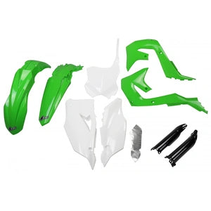 UFO Kawasaki KX250F 21-23/KX450F 19-23 Full Plastics Kit (OEM) (WAS Kakit227E999)