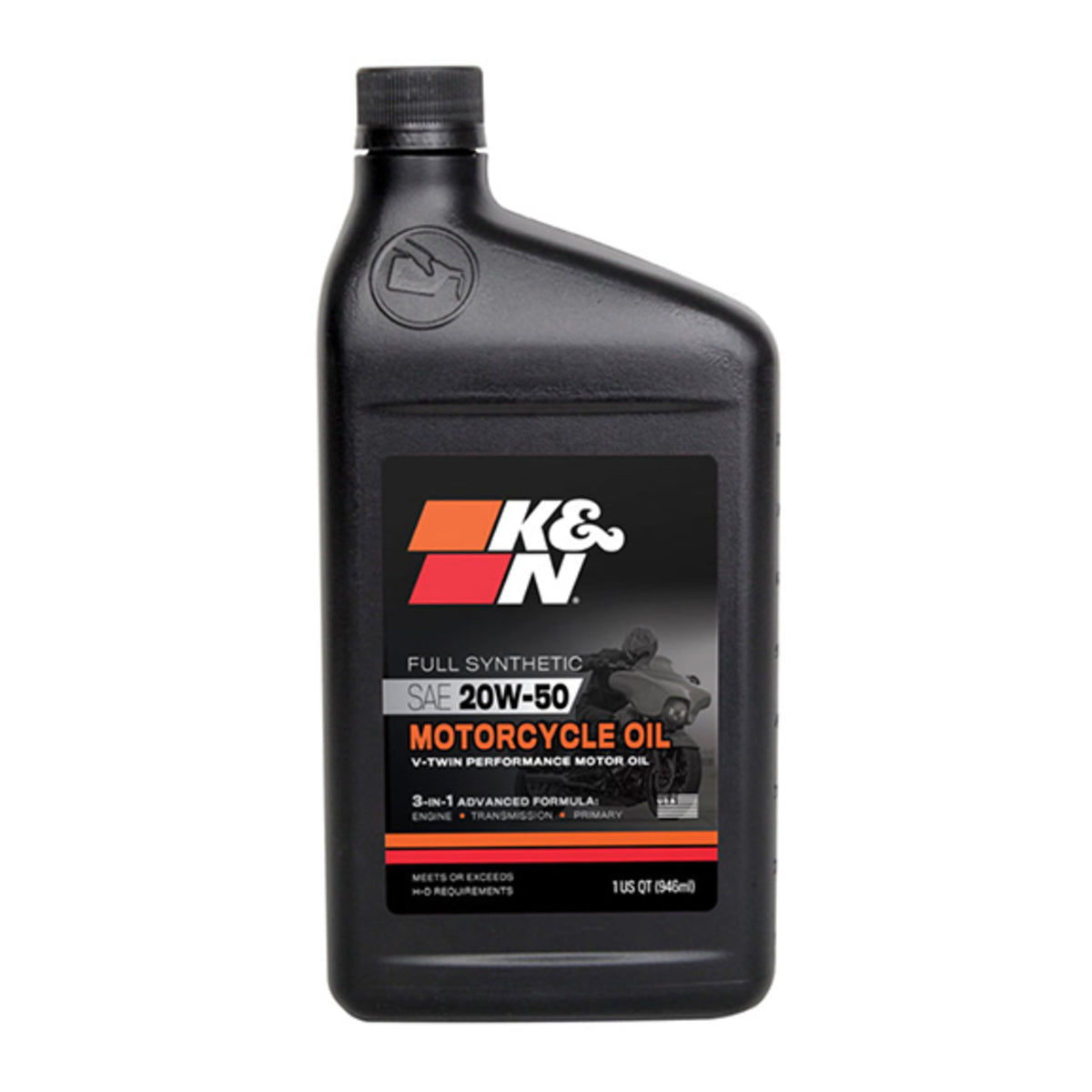 K&N Oil 20W50 Full Synthetic Motor Oil Quart 946ml