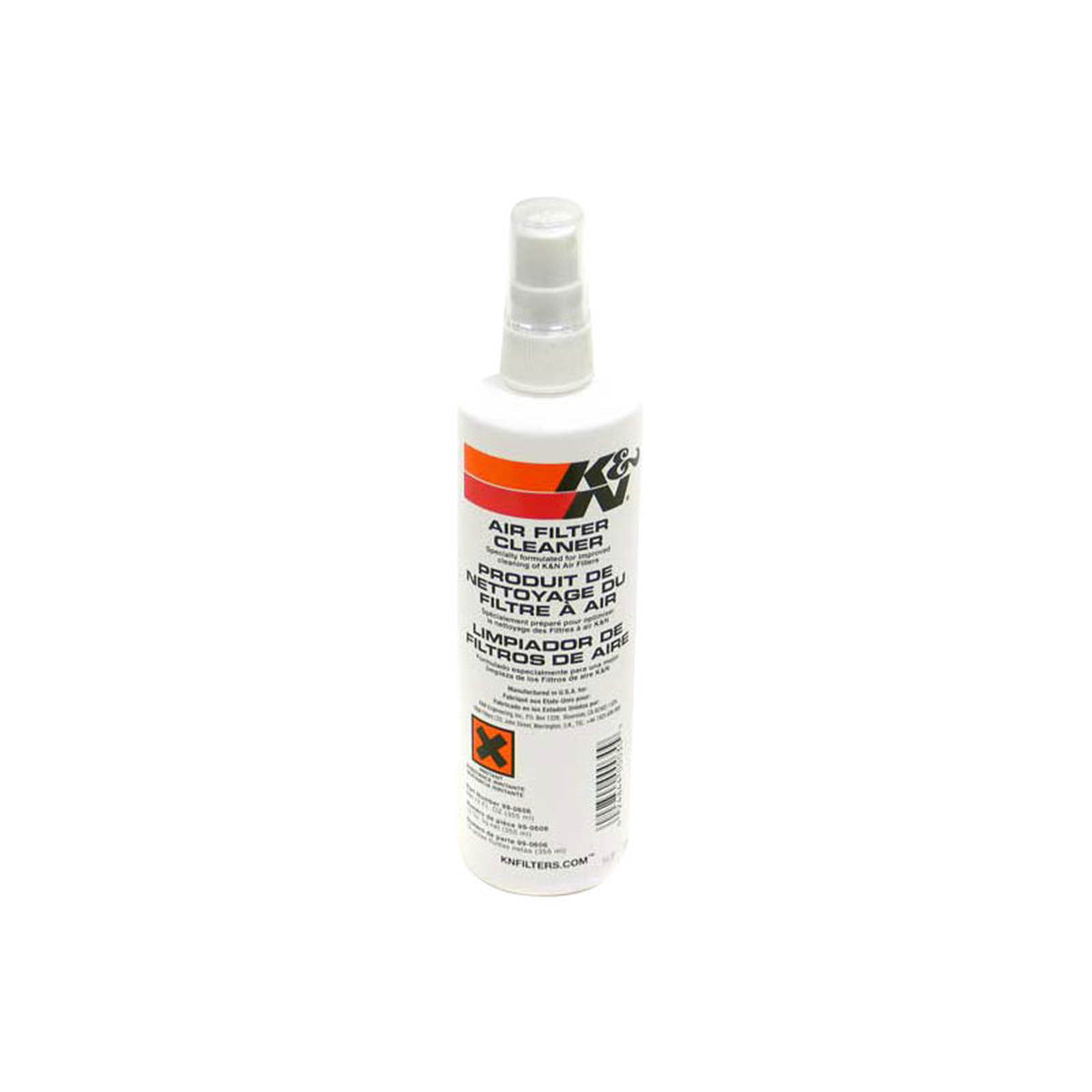 K&N Power Kleen Filter Cleaner – 12oz Pump Spray K99-0606