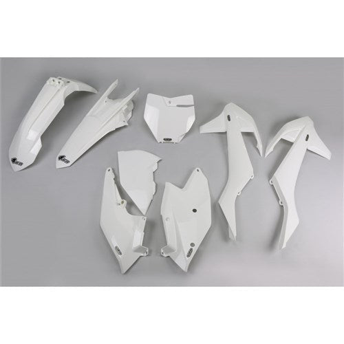 UFO KTM SX/SXF 16-18 Plastics Kit (WHT)No SX250 2016 (Will Become Ktkit517FE001)