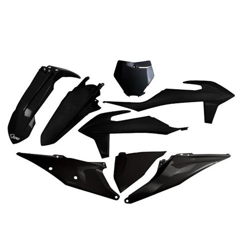 UFO KTM SX/SXF 19-22 Plastics Kit (BLK) (Will Become Ktkit522FE001)