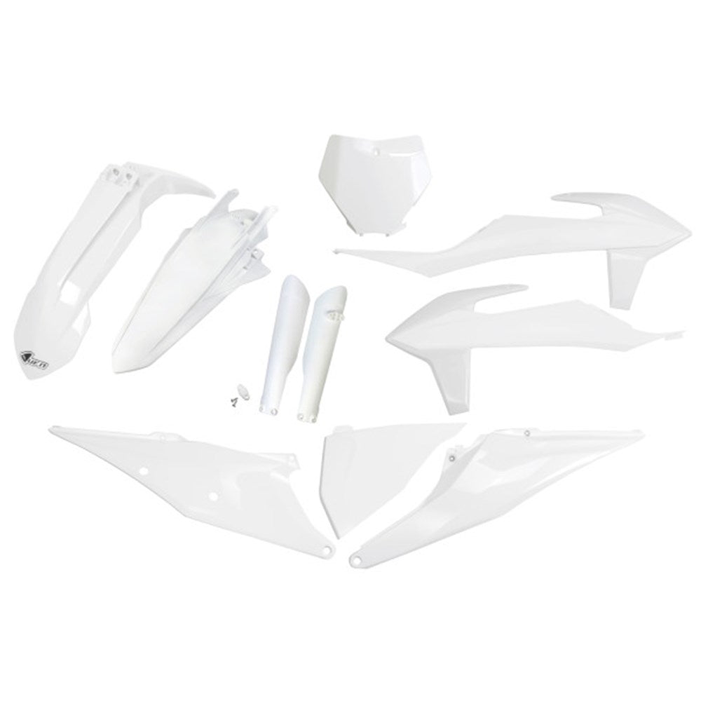 UFO KTM SX/SXF 19-22 Full Plastics Kit (WHT) (WAS Ktkit522E047)