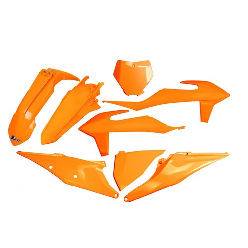 UFO KTM SX/SXF 19-20 Plastics Kit (Fluro Org) (Will Become Ktkit522Fefflu)