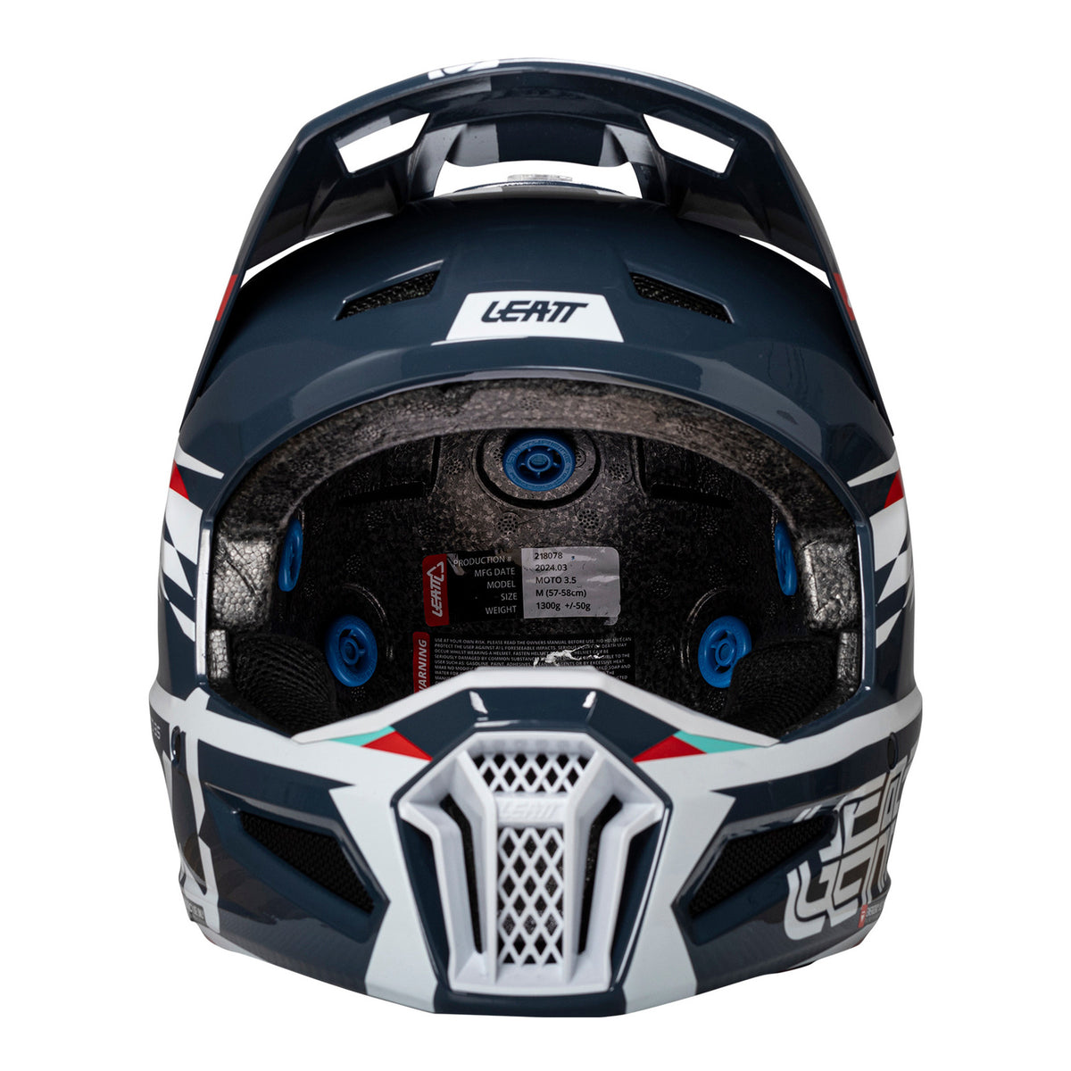 Leatt 2025 3.5 Helmet Kit - Blue