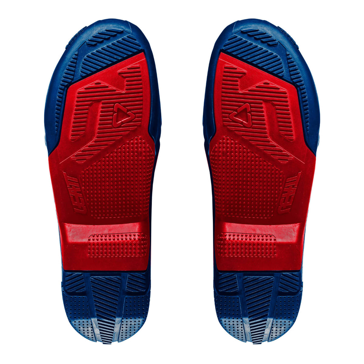 Leatt 4.5/5.5 Boot Outer Sole - Blue / Red [Pair]