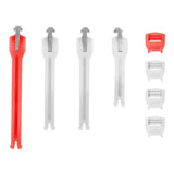Leatt Strap Kit 5.5 White 3 + Red 1 - 1 Piece