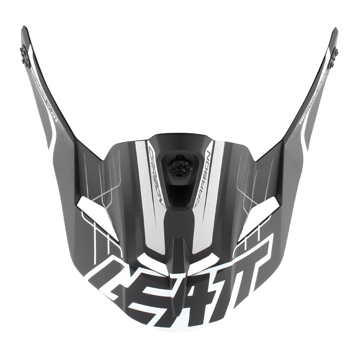 Leatt 6.5 GPX V16 Helmet Peak - Carbon / White (XS/S)