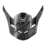 Leatt GPX 4.5 Helmet Peak V24 - Black / Brushed (M/2XL)