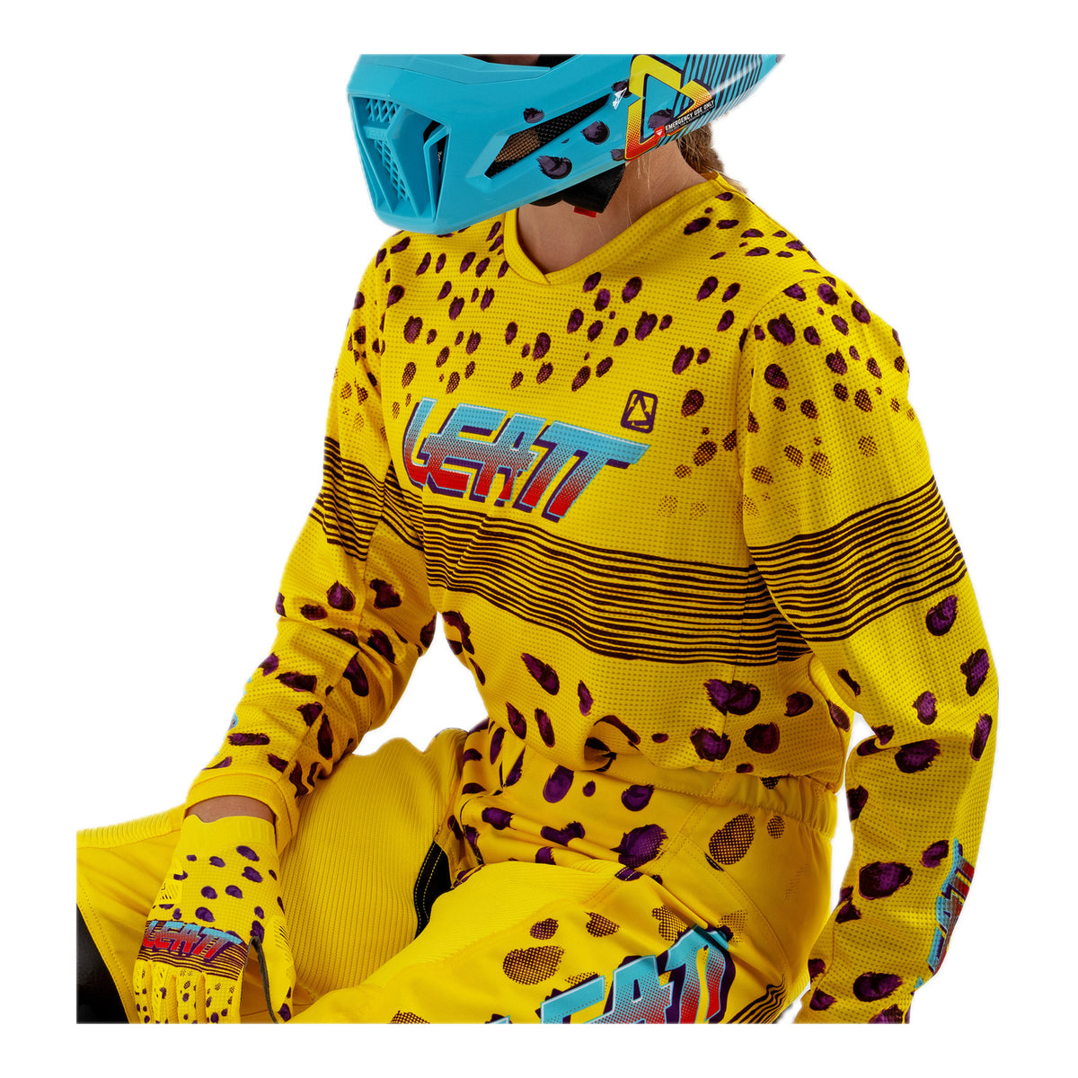 Leatt 2025 3.5 Junior Ride Kit - Cheetah