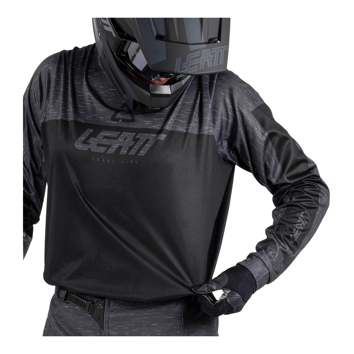 Leatt 2026 3.5 Ride Kit - Stealth Black / Grey