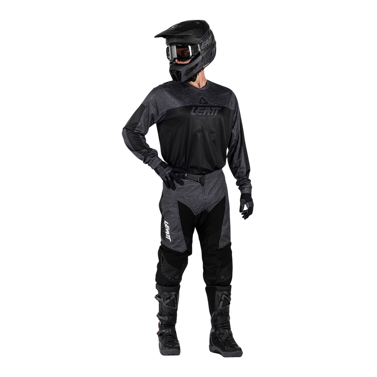 Leatt 2026 3.5 Ride Kit - Stealth Black / Grey