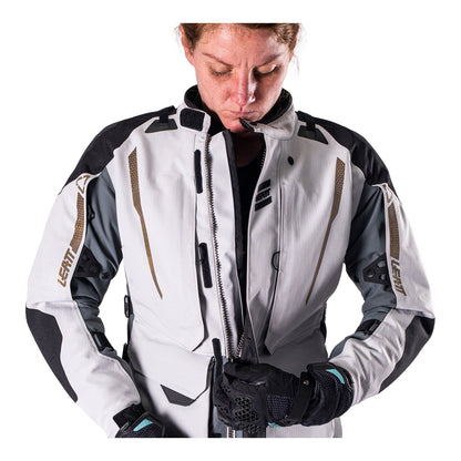 Leatt 5.5 ADV DriTour Women's Jacket - Steel Grey