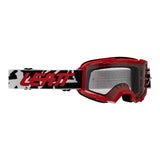Leatt 2.5 Vizion Goggles (Small) - Red / Clear 90%
