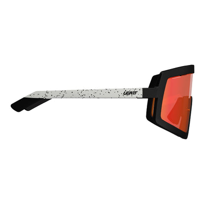 Leatt MadViz One Sunglasses - Black / White Iriz Red 15 VLT
