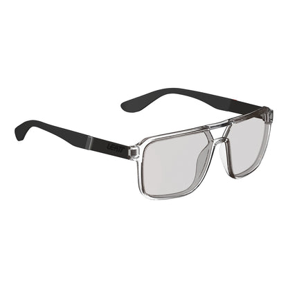 Leatt TheViz Sunglasses Pyrenees - Clear/Silver Polarized Silver 20 VLT