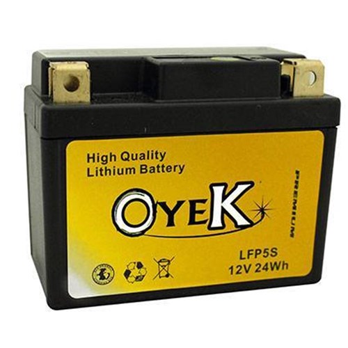 OYEK LFP20L Premium Lithium 420 CCA (YTX20LBS/YTX20HLBS/Y50-N18L-A2) (UN3480/Class 9)