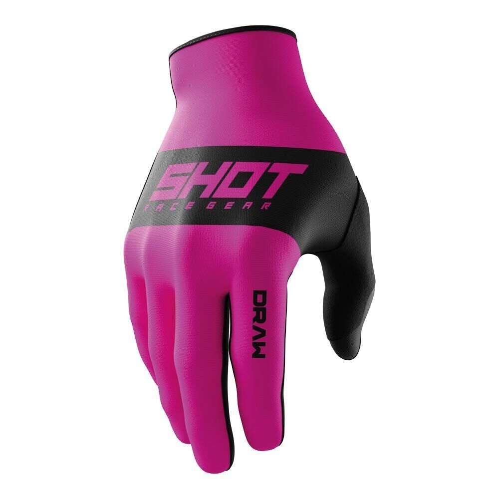 Shot Draw Sky Gloves Pink 6 (XXS) - 66-5144-06