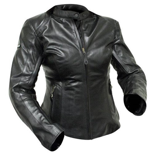 #Rjays Ladies Spirit Leather JKT BLK (XS)