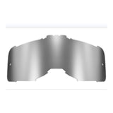 LS2 AURA GOGGLE SILVER IRIDIUM LENS