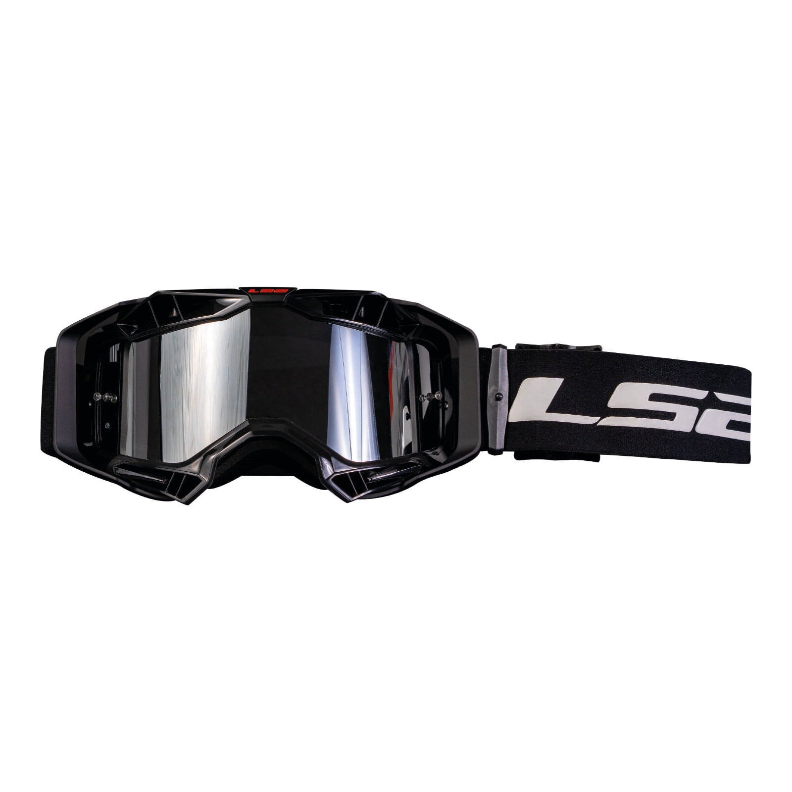 LS2 Aura Pro Goggle - Black with Iridium Lens
