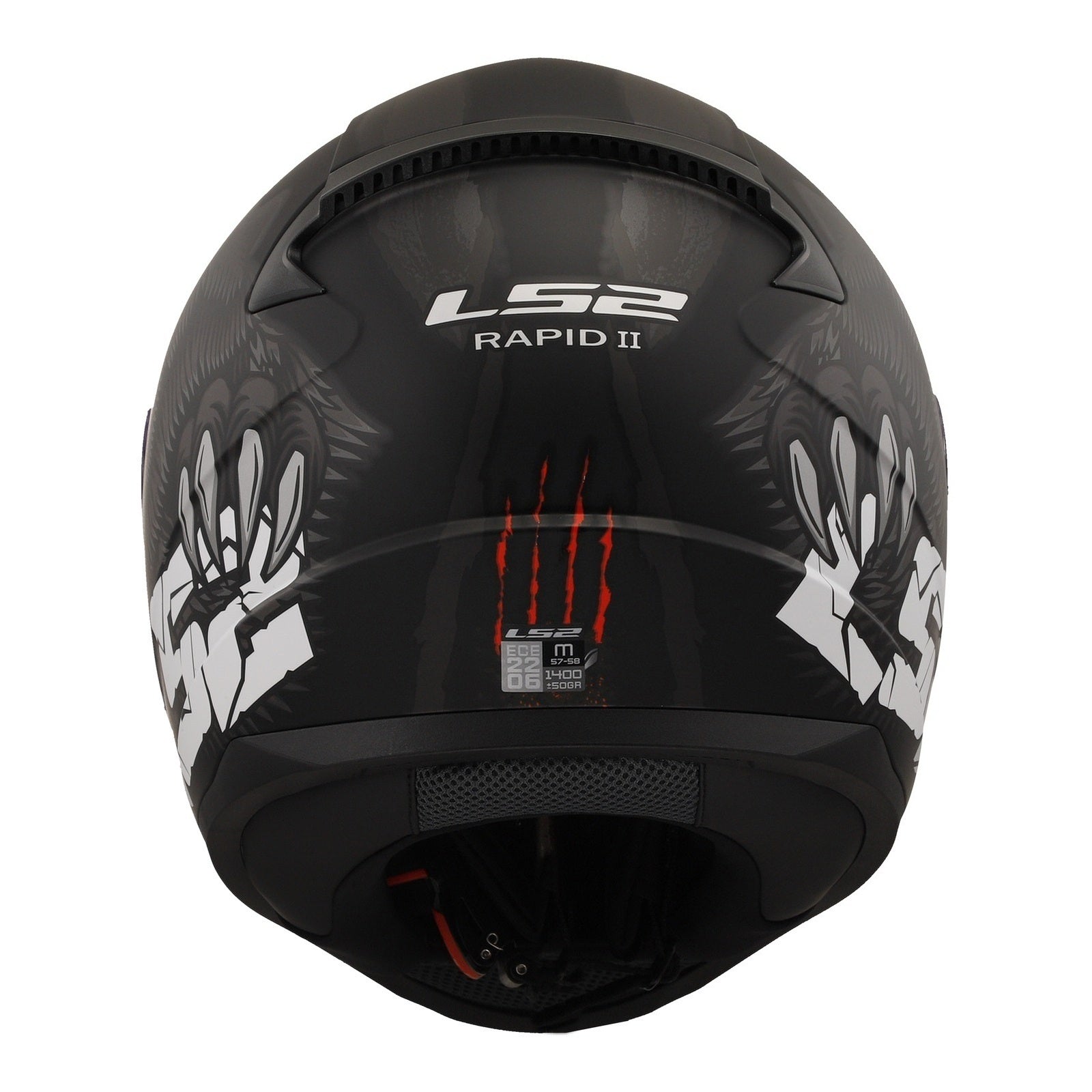 LS2 FF353 Rapid II Claw Helmets - Black 06