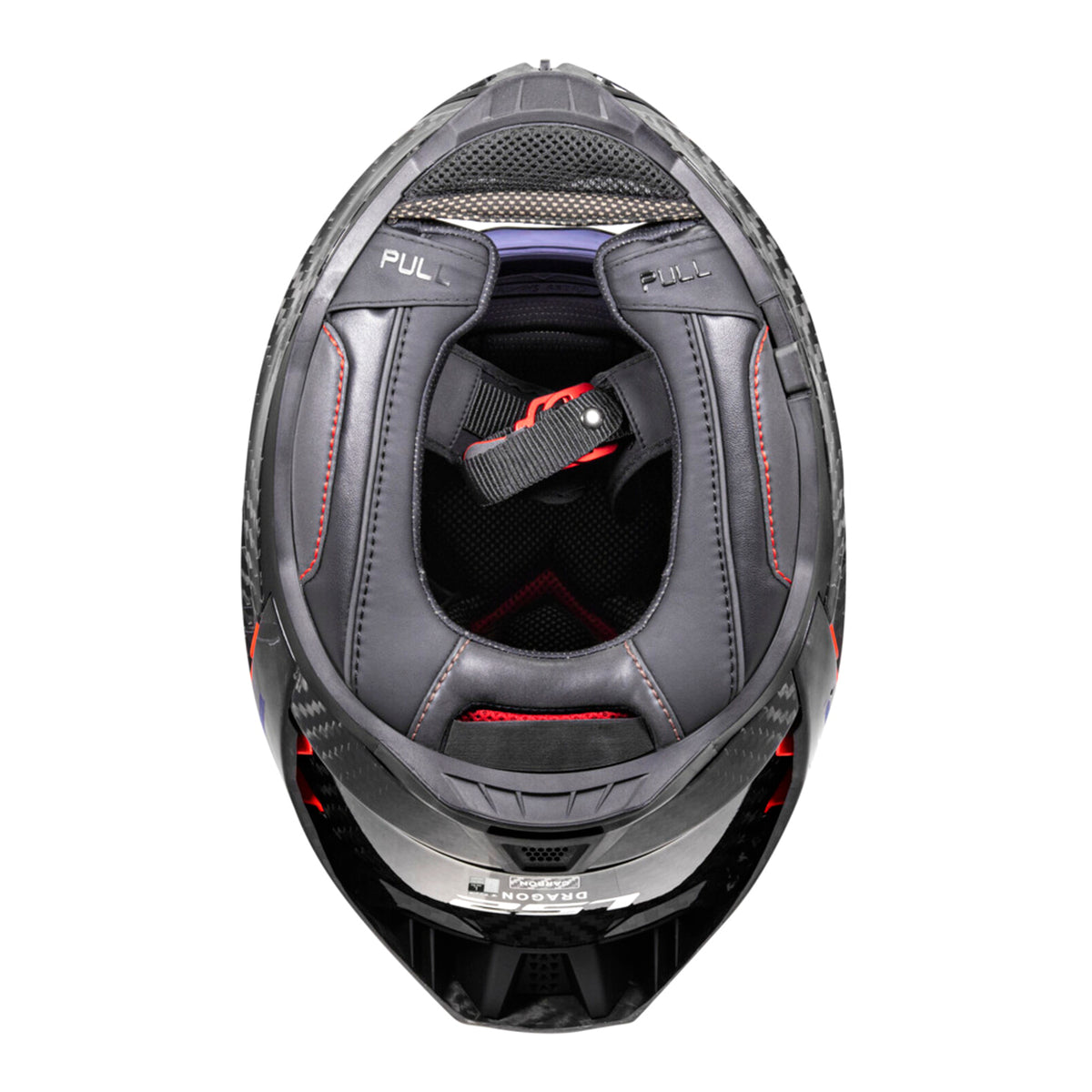 LS2 FF807 Dragon Carbon Helmet - Matte Carbon 06