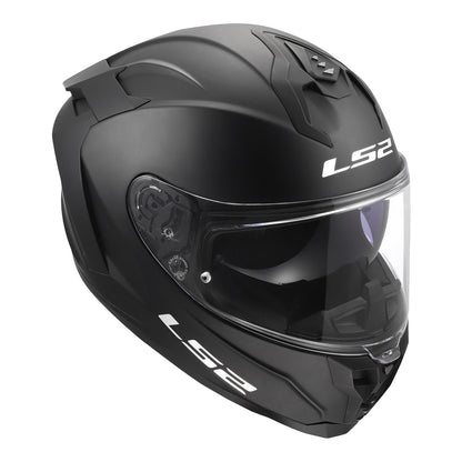 LS2 FF817 Challenger II Solid Helmet - Matte Black