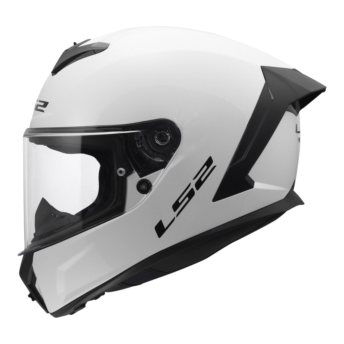 LS2 FF820 Rapid III Solid Helmet - Gloss White