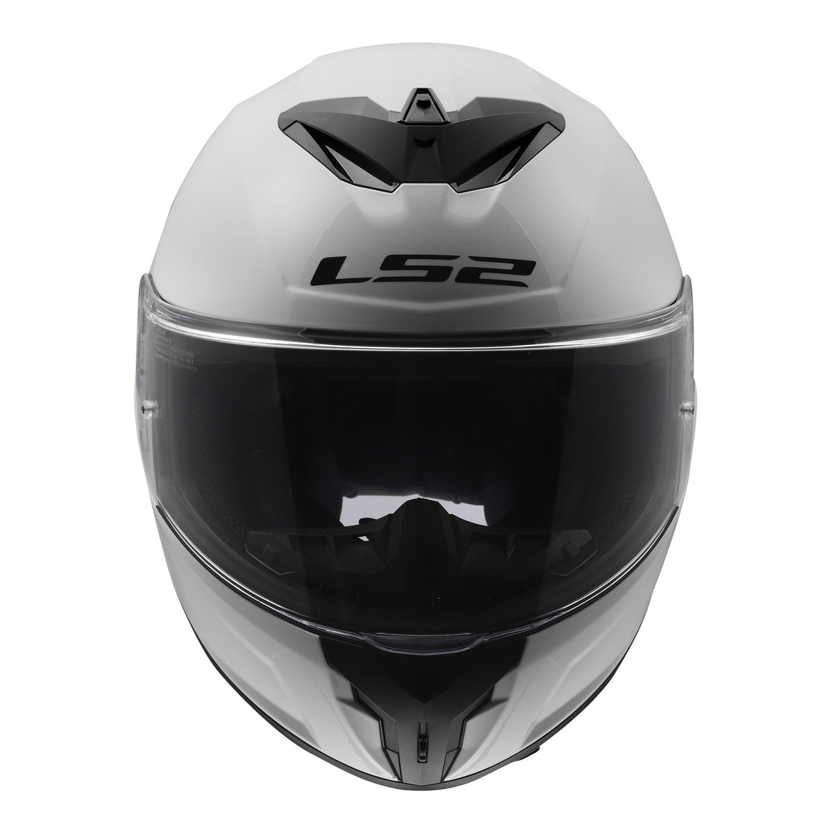LS2 FF820 Rapid III Solid Helmet - Gloss White