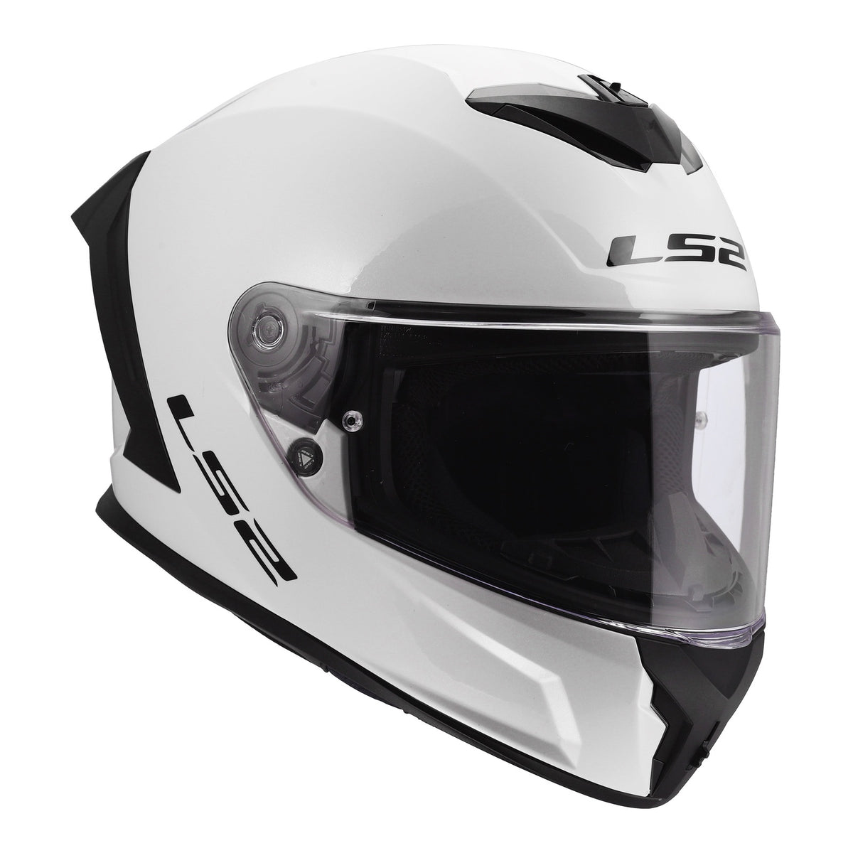 LS2 FF820 Rapid III Solid Helmet - Gloss White