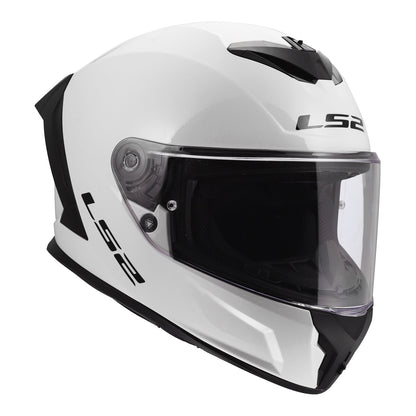 LS2 FF820 Rapid III Solid Helmet - Gloss White