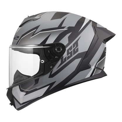 LS2 FF820 Rapid III Xtrem Helmet - Black / Grey