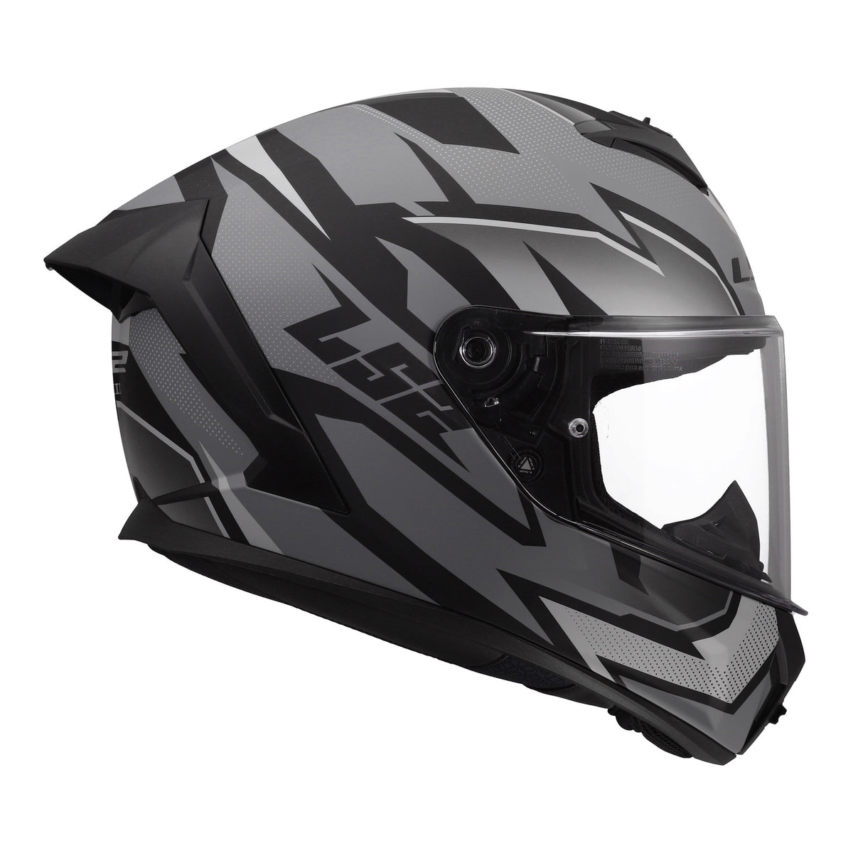 LS2 FF820 Rapid III Xtrem Helmet - Black / Grey