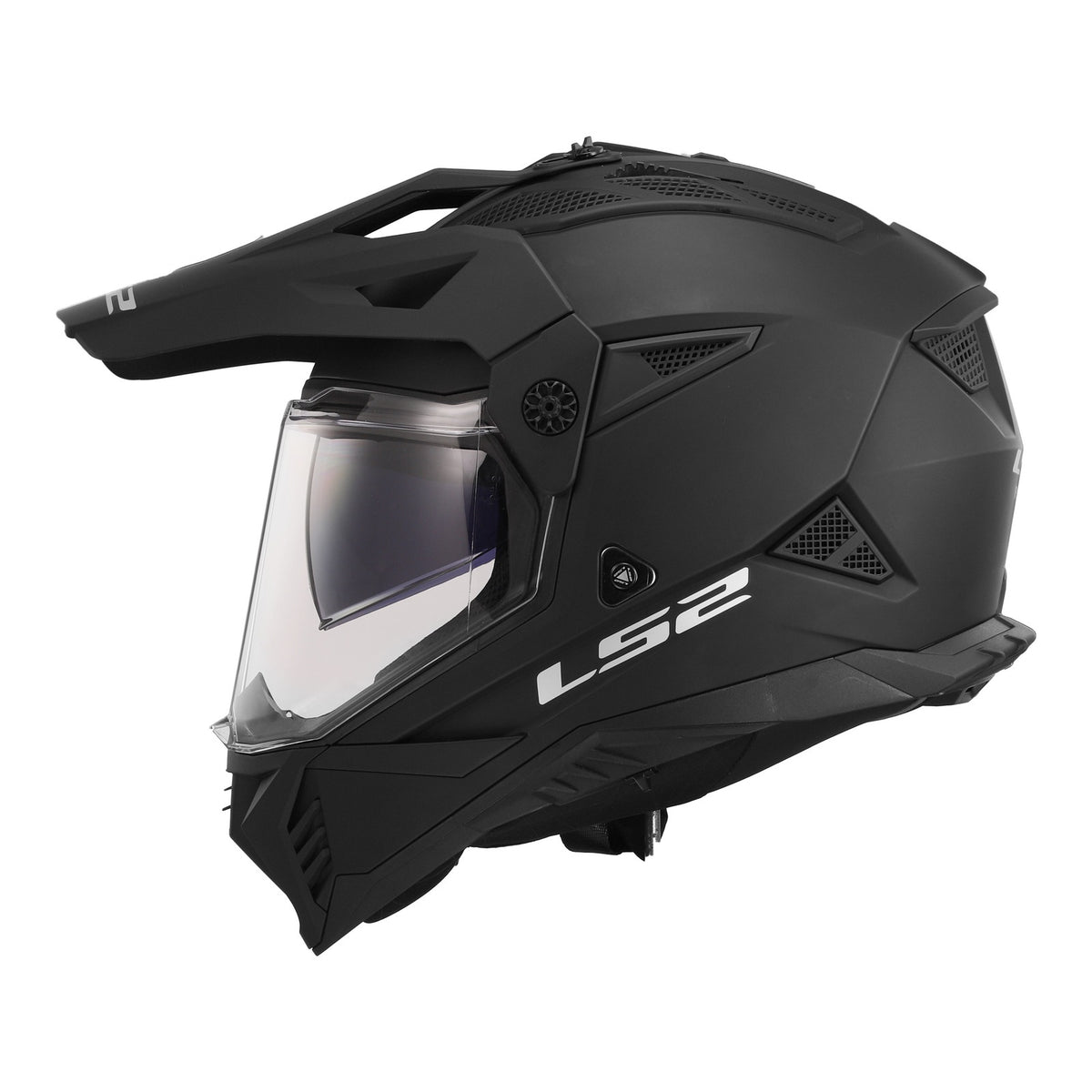 LS2 MX702 Pioneer II - Matte Black 06